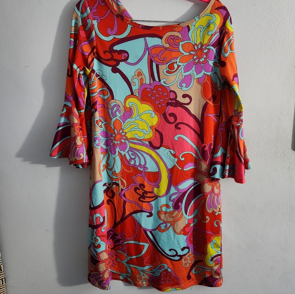 Trina Turk Mini Dress Retro